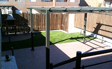 Patio en casa particular